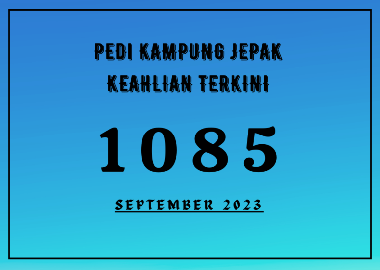 PEDi KAMPUNG JEPAK KEAHLIAN TERKINI 3